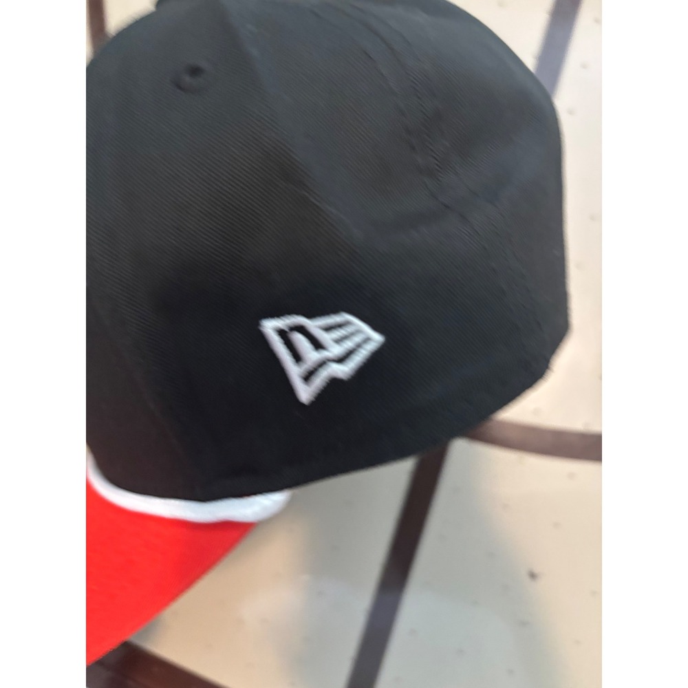 New Era 9FORTY Baltimore Orioles Hat Black Red Rope Snapback M-Crown OSFA Cap - Picture 3 of 5